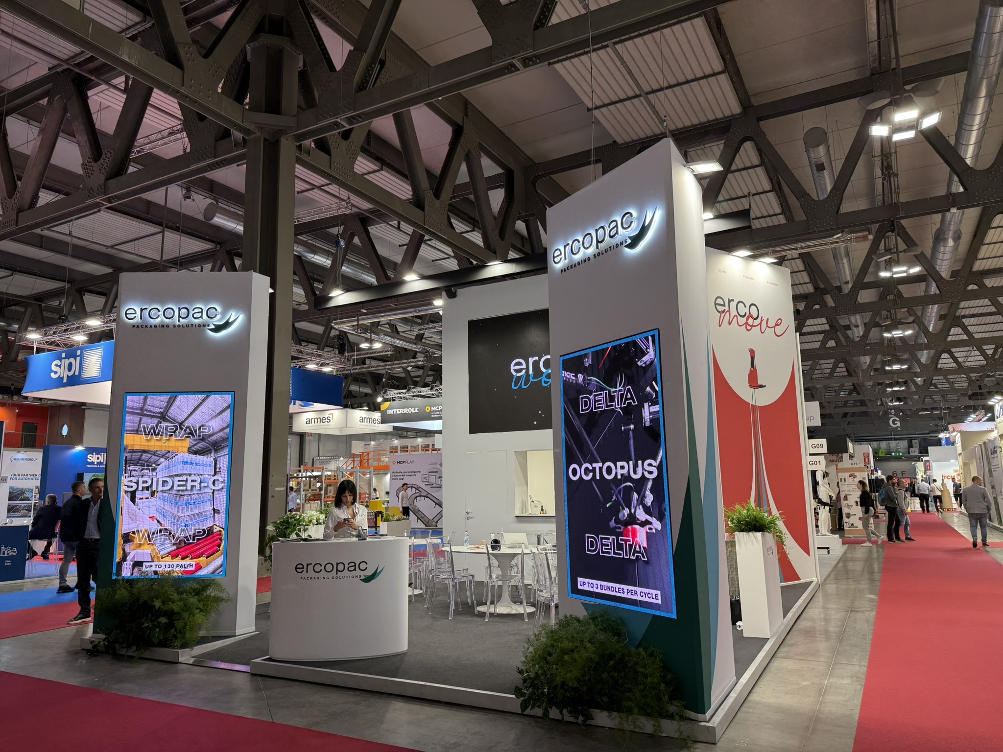 ercopac a ipack ima 2025 milano rho