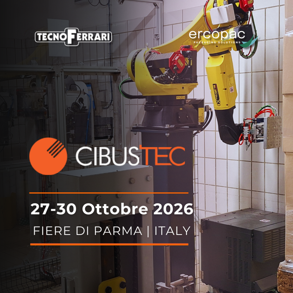 locandina di partecipazione di ercopac a cibus tec 2026