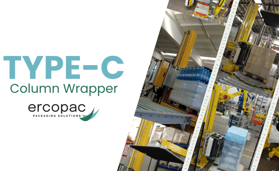 ercopac type c stretch wrapper column