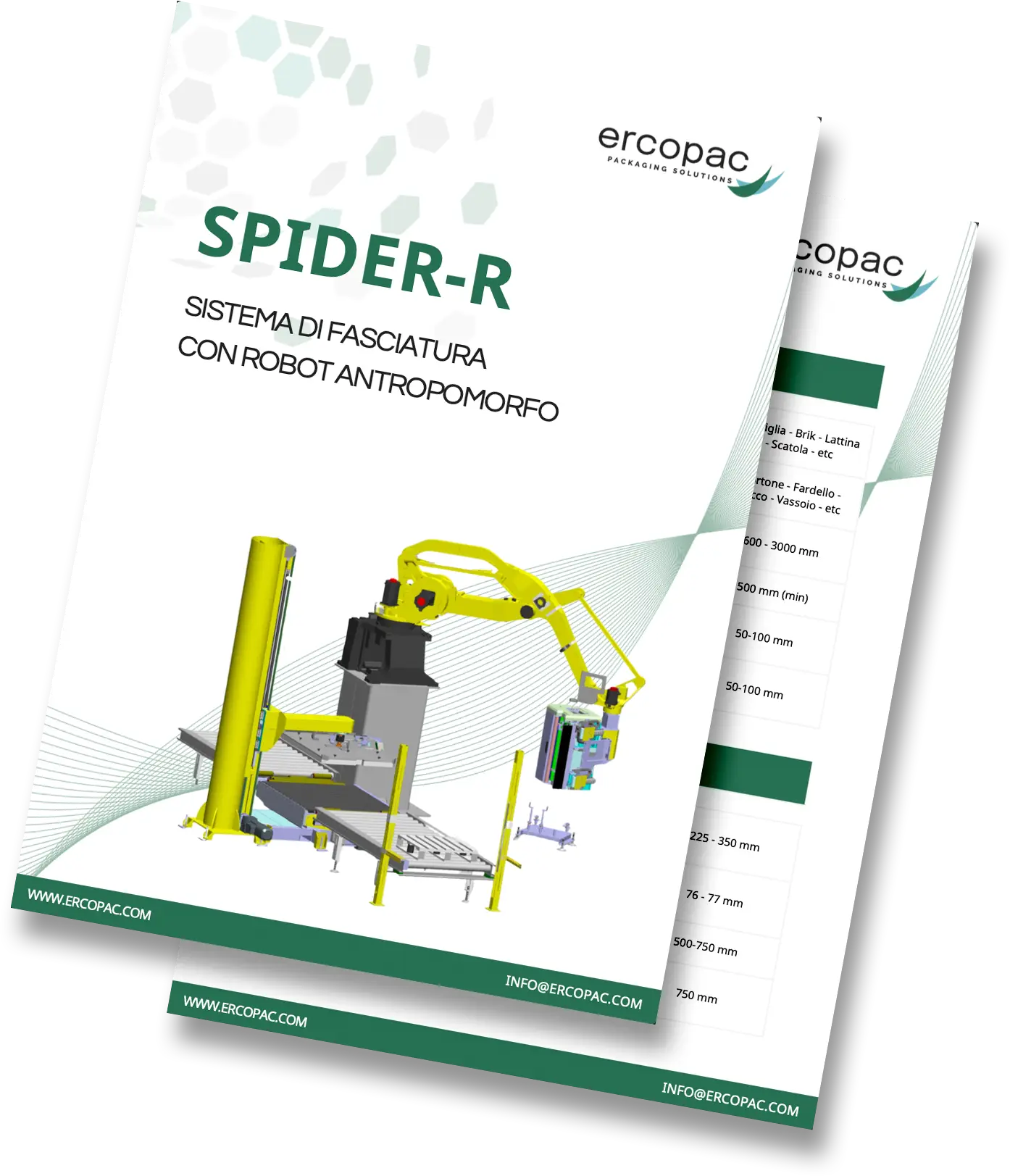 Scheda tecnica SPIDER R