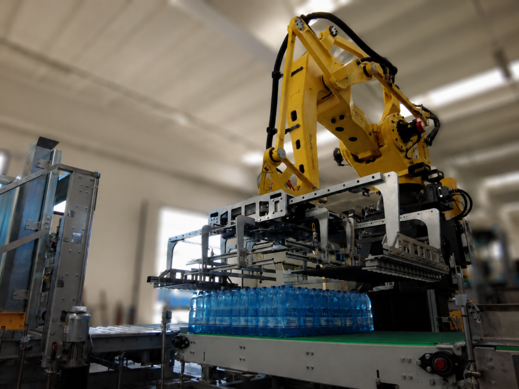 Pallettizzatore robotizzato a strato