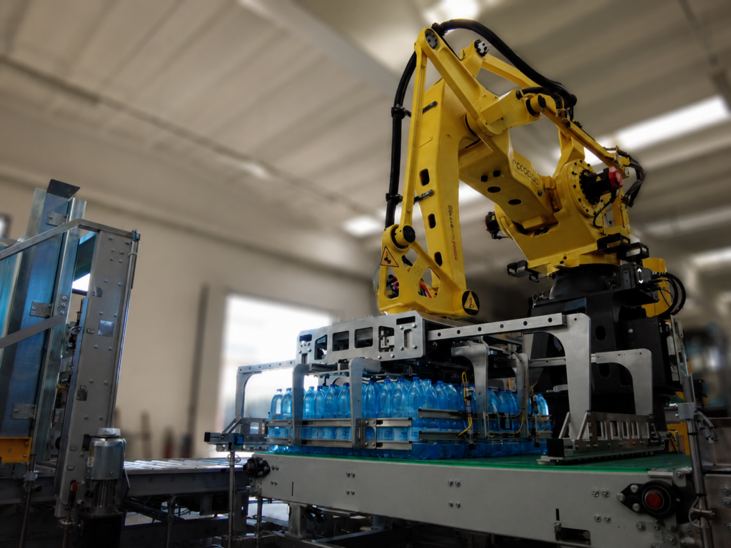 Pallettizzatore robotizzato a strato